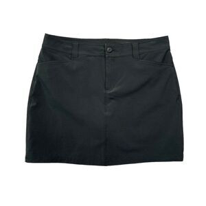 Eddie Bauer‎ Women's Adventurer 2.0 Black Athletic Skirt Skort